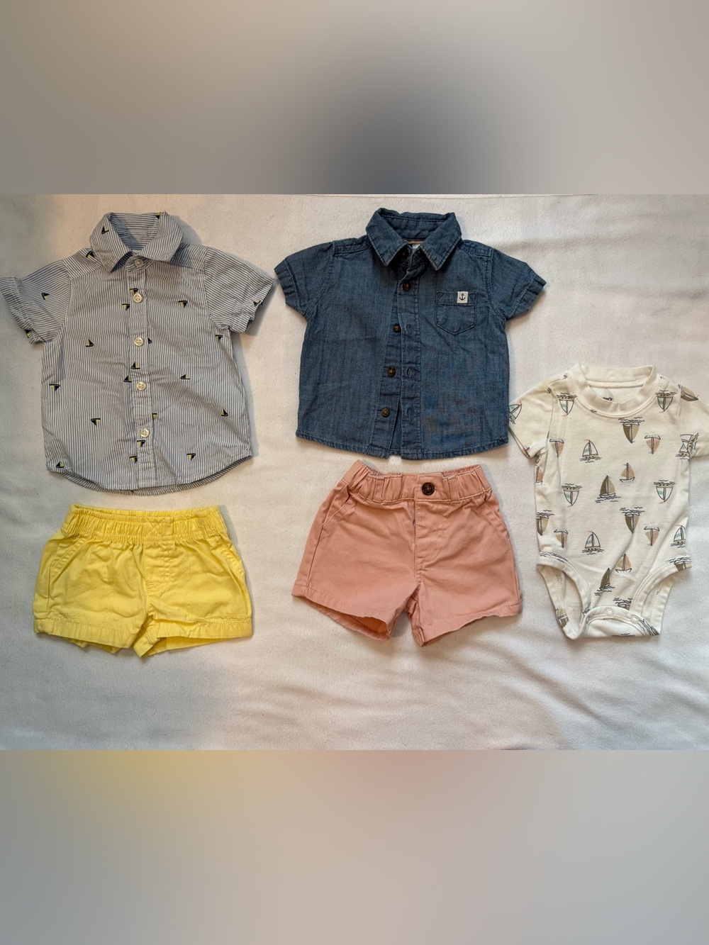 Children's Sailboat design set